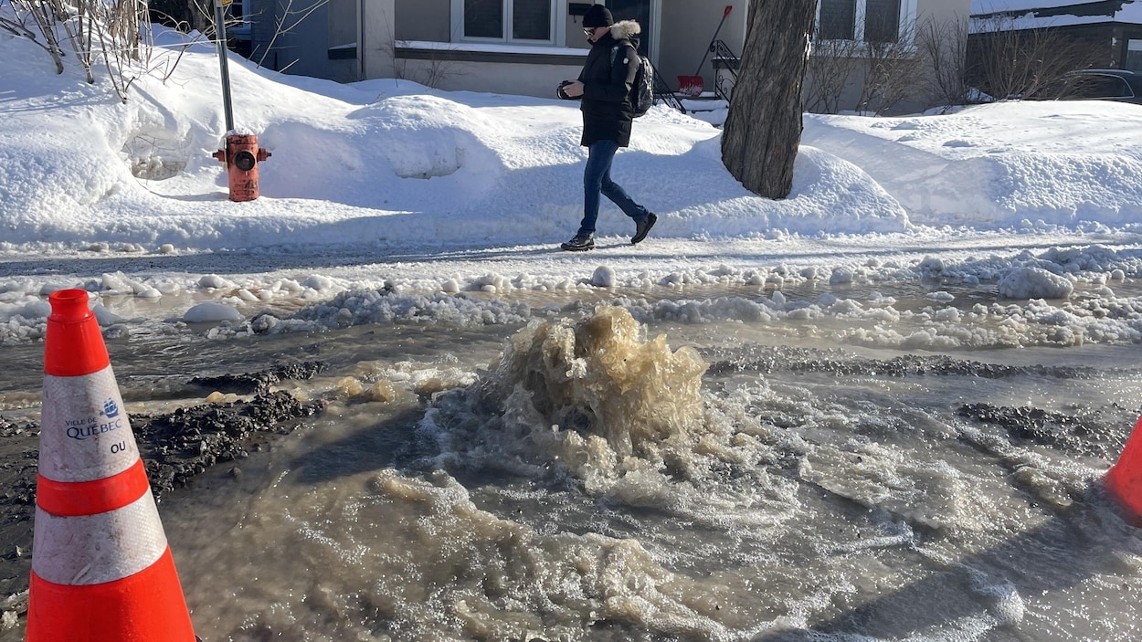 Les bris d’aqueduc se multiplient à Nicolet et à Trois-Rivières