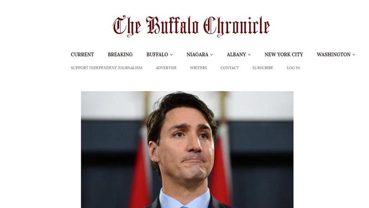 Il s'agit de la page principale du Buffalo.