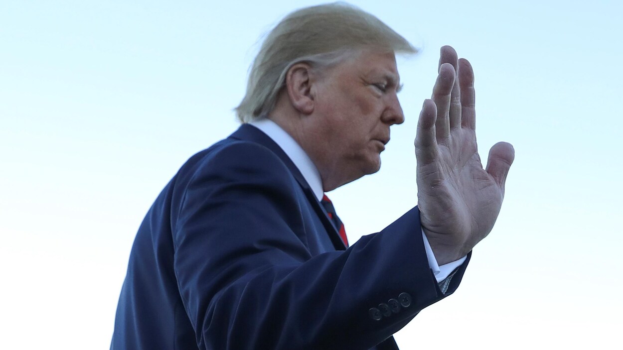 Le président américain Donald Trump