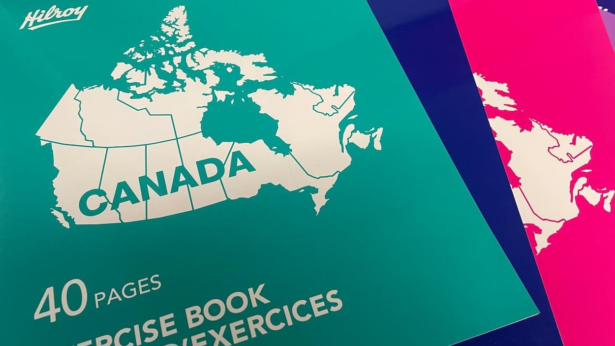 Le fabricant des cahiers Canada s’excuse d’avoir oublié Terre-Neuve et le Cap-Breton