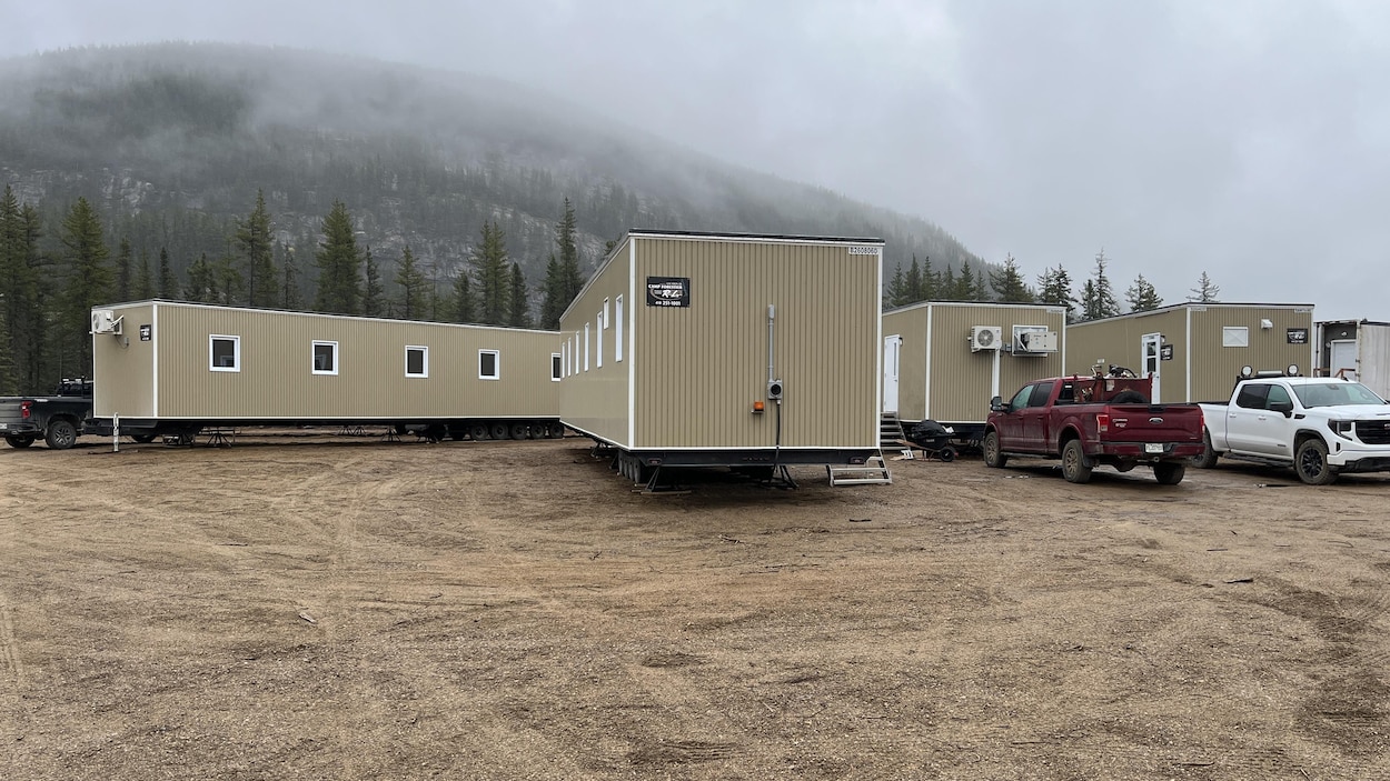 Boisaco a installé un premier camp mobile