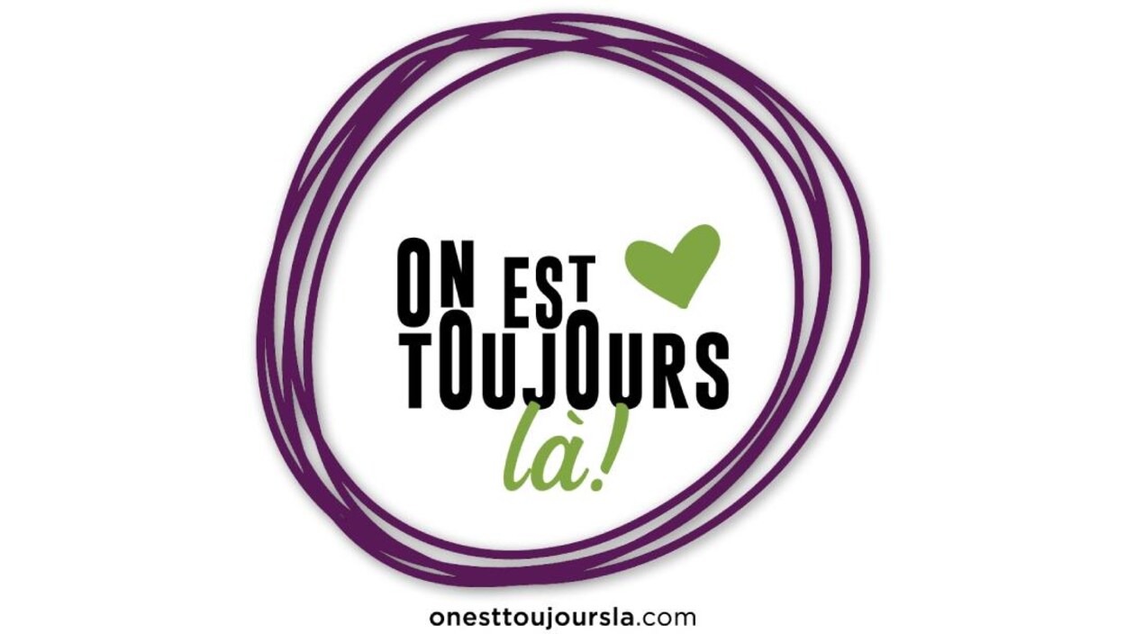Logo logo de la campagne On est toujours là.