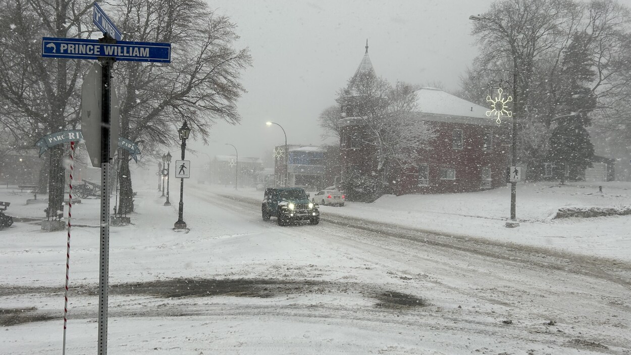 De 15 à 20 cm de neige prévus dans le nord du Nouveau-Brunswick