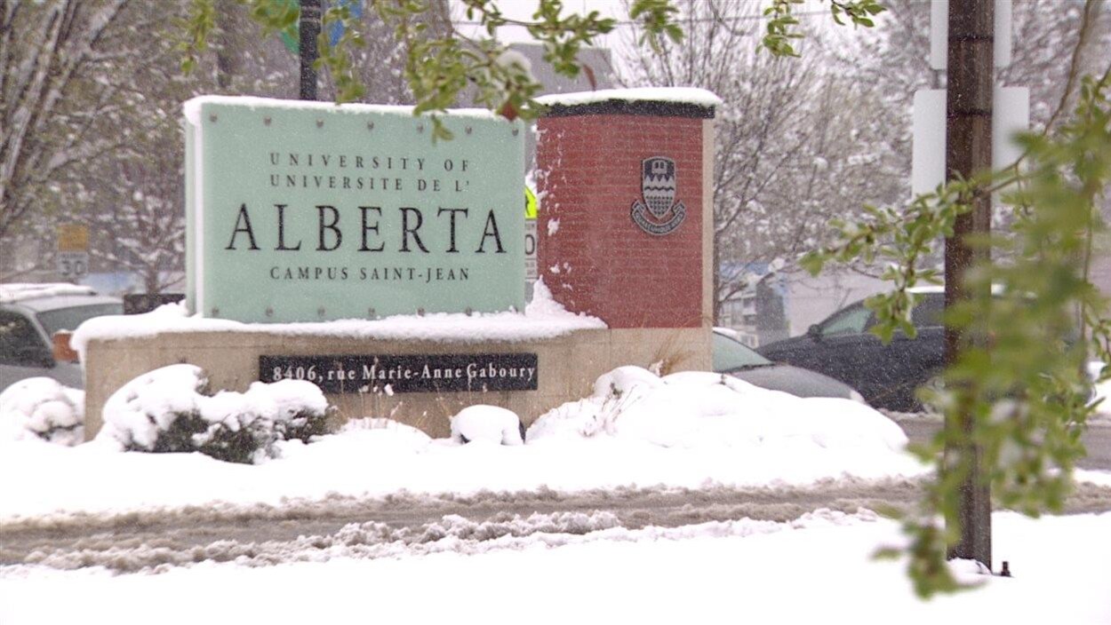 Le Campus Saint-Jean sous la neige