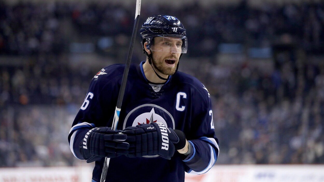 Le capitaine des Jets de Winnipeg, Blake Wheeler