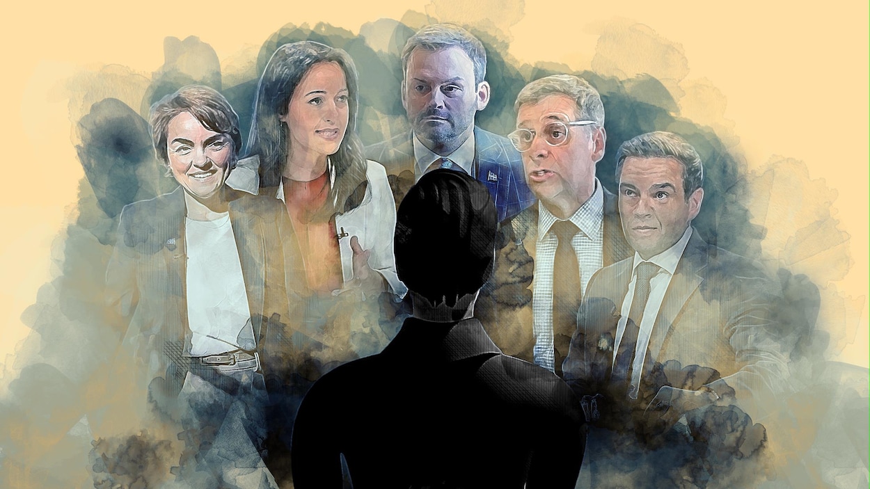 Ces candidats qui se mesurent aux chefs de partis