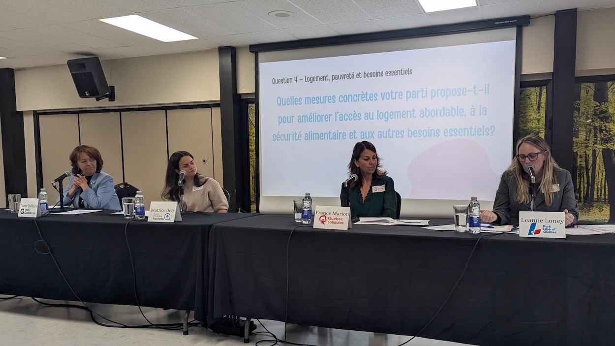 Causerie avec 4 candidates sous le signe de la décentralisation au Témiscamingue