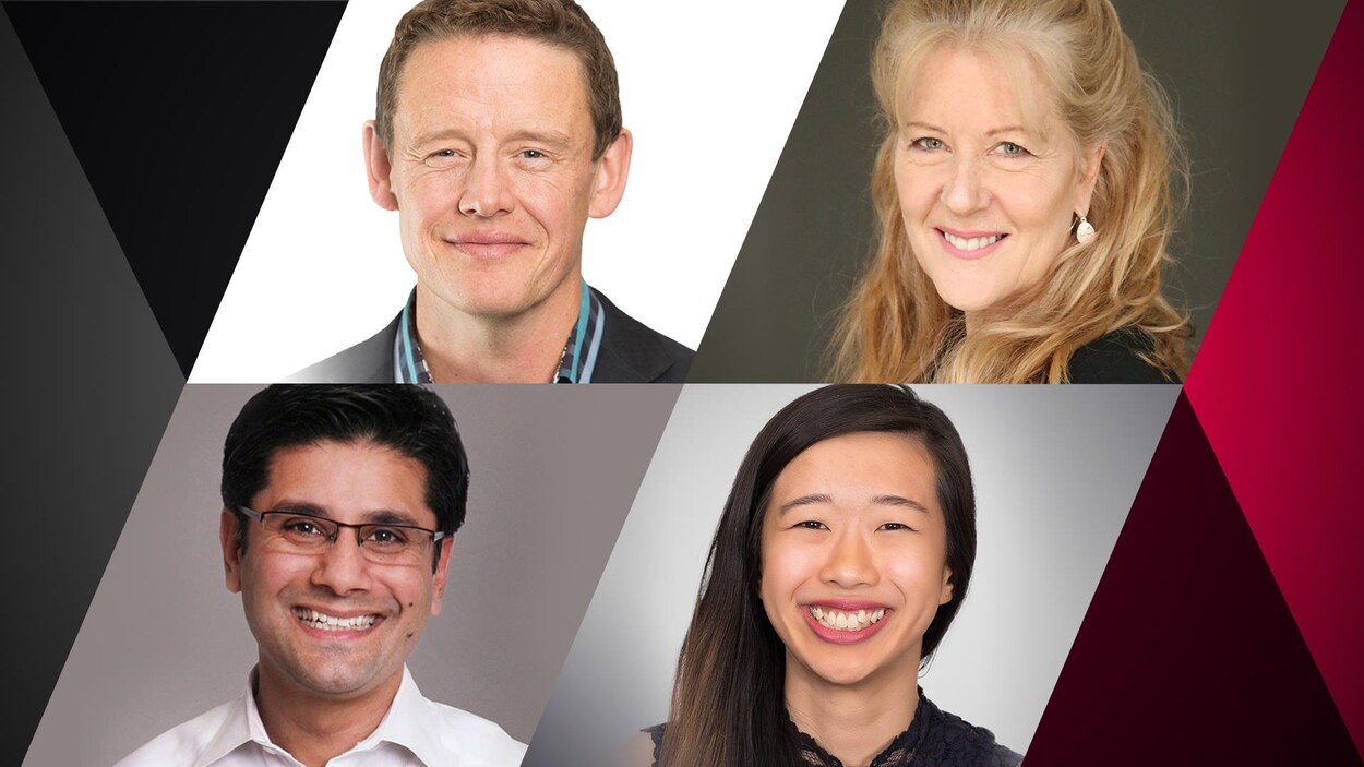 Les candidats des quatre principaux partis dans la circonscription d'Ottawa-Centre Les candidats des quatre principaux partis dans la circonscription d'Ottawa-Centre