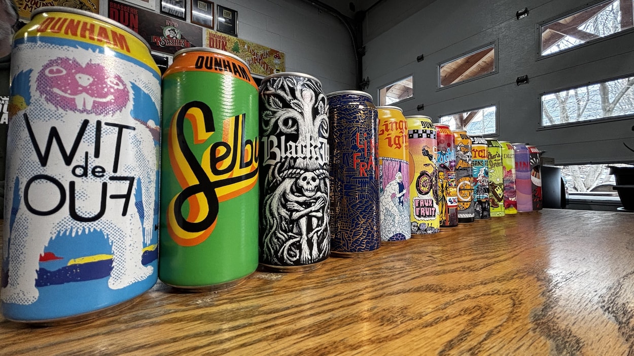 « On veut célébrer leur travail » : les artistes à l’honneur sur les canettes de bière