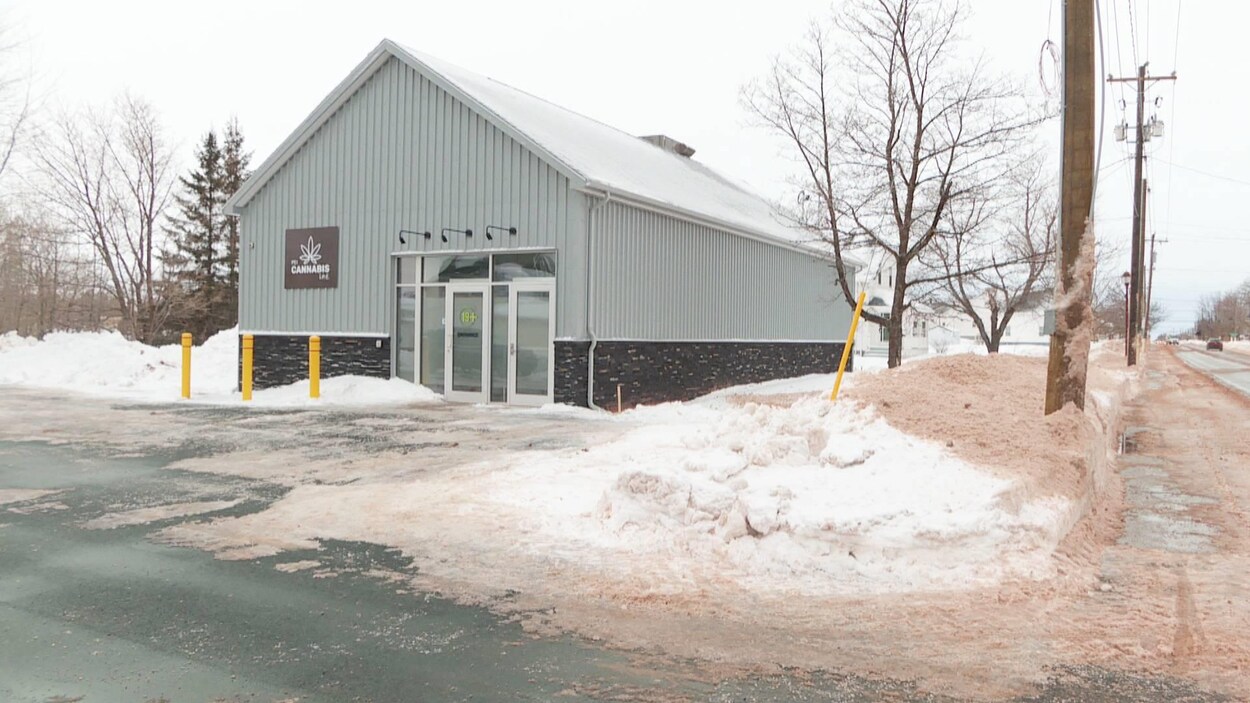 Magasin de cannabis d'O'Leary en janvier 2019.