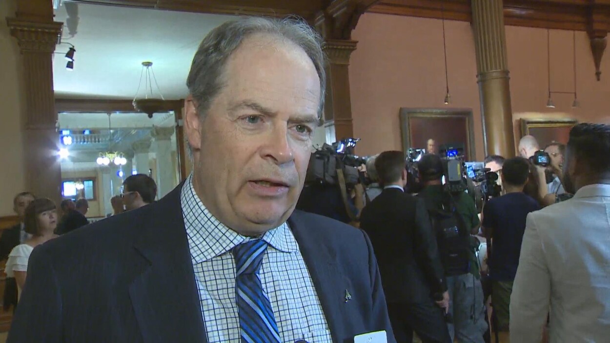 Le président de l'Assemblée de la francophonie de l'Ontario, Carol Jolin