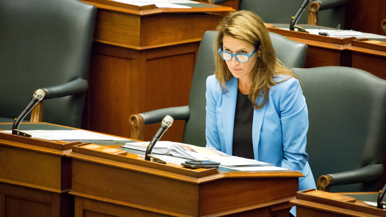 Le portrait d'une femme au Parlement