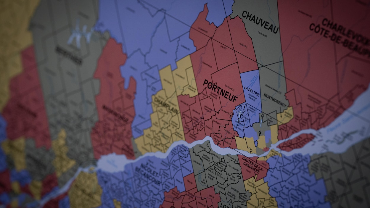 Carte électorale du Québec : la Gaspésie et Montréal perdront un comté chacun
