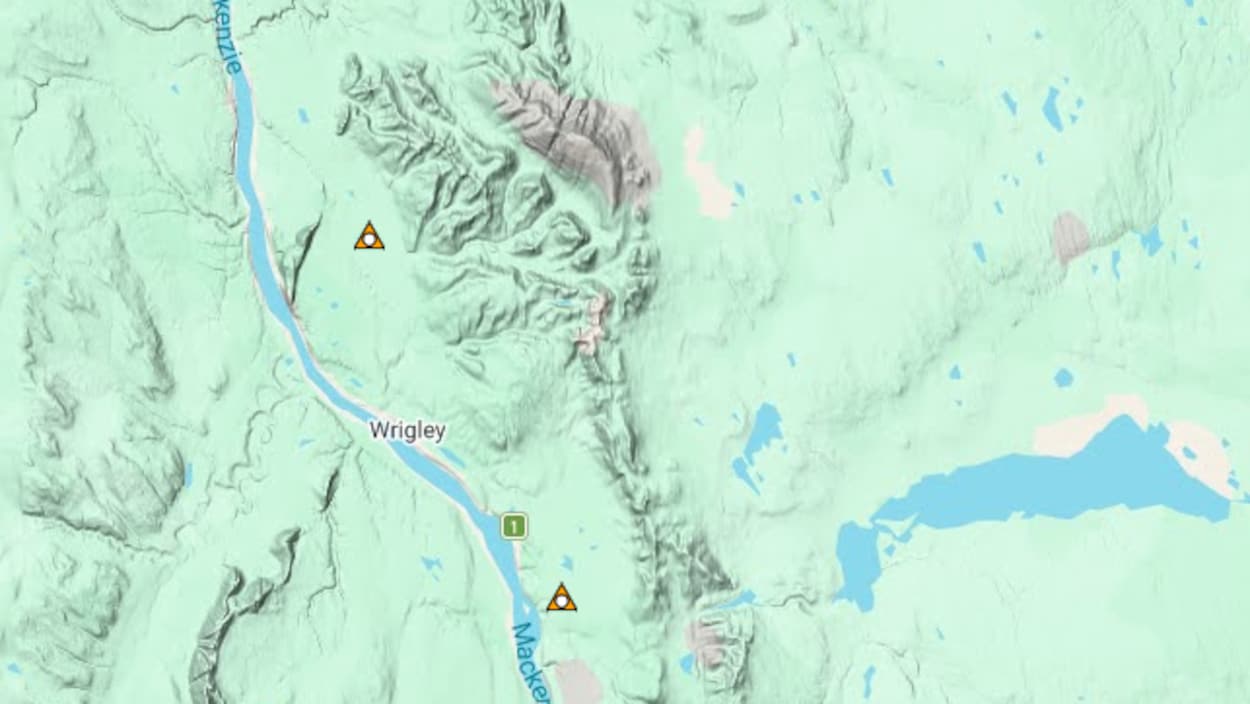 Feux de forêt : après Fort Simpson, Wrigley reçoit aussi l’ordre d’évacuer