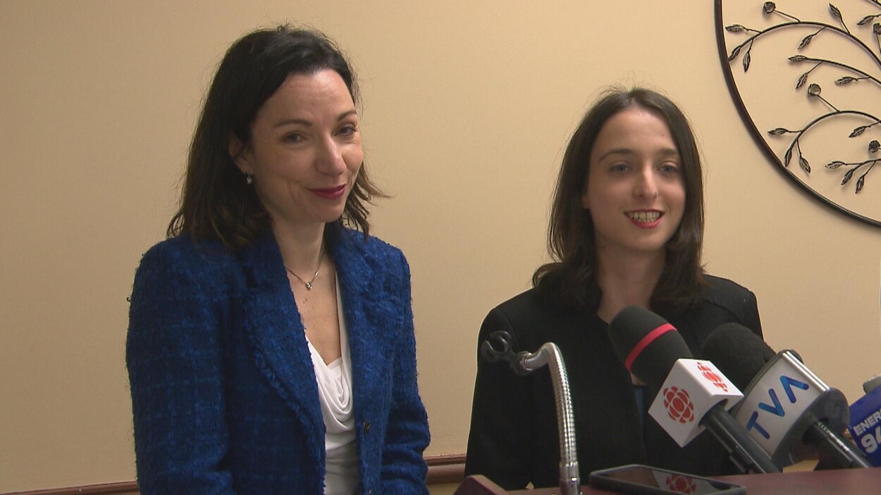 Martine Ouellet et Catherine Bouchard Martine Ouellet et Catherine Bouchard