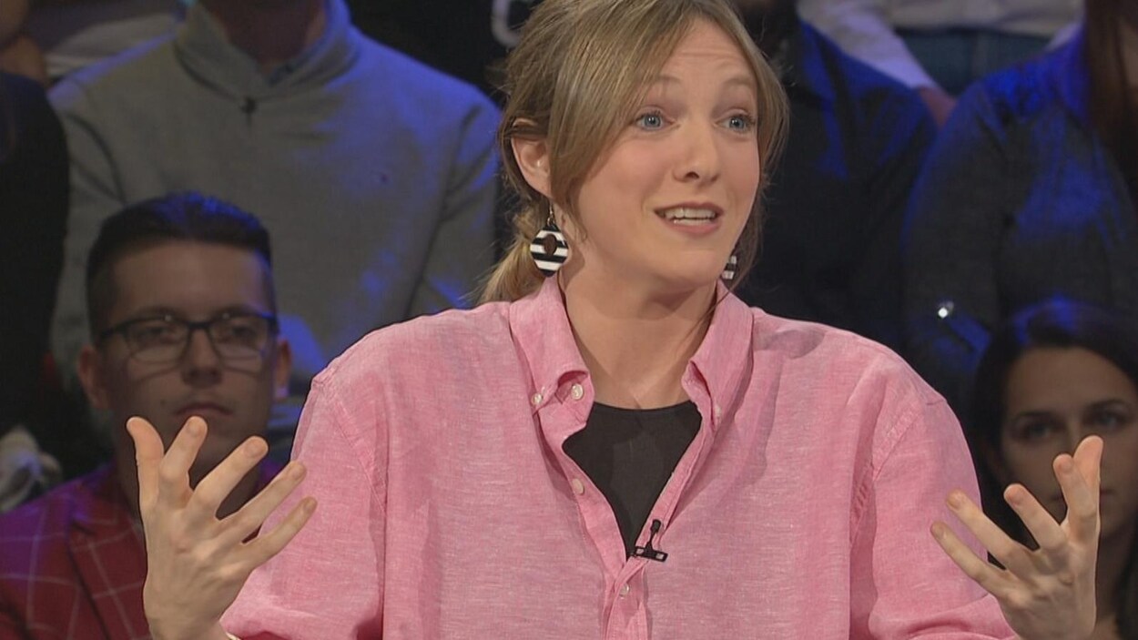 Catherine Dorion à l'émission « Tout le monde en parle »