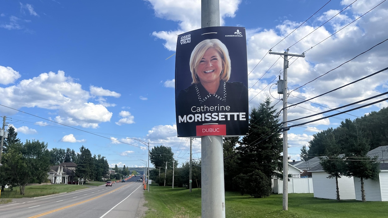 Catherine Morissette dénonce un vol d’affiches électorales