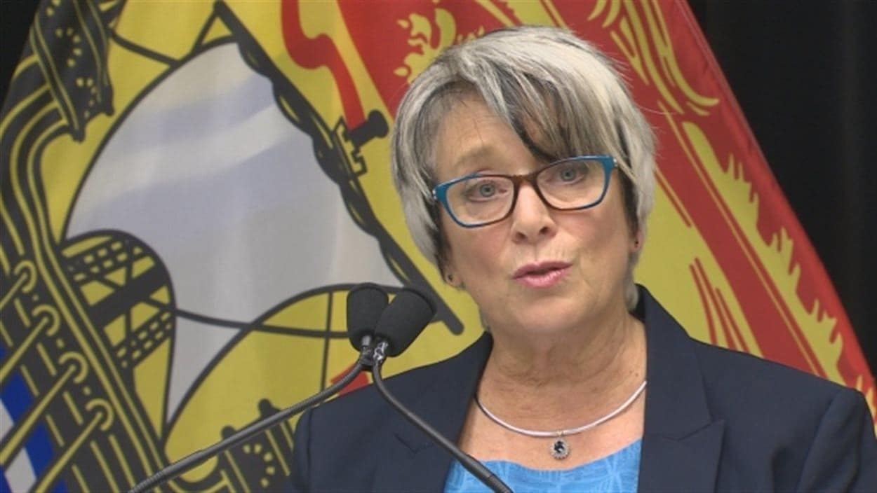 La ministre des Finances Cathy Rogers La ministre des Finances Cathy Rogers
