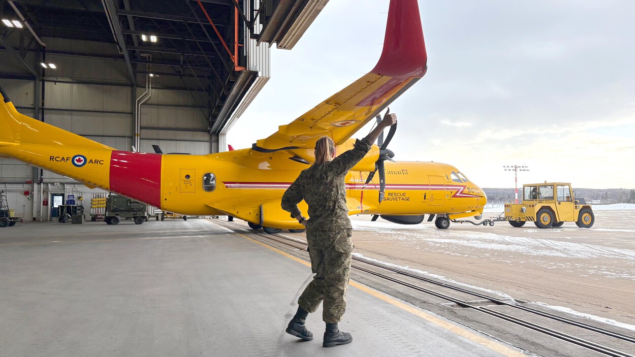 Le nouveau Kingfisher pour la recherche et le sauvetage est arrivé à la base de Greenwood