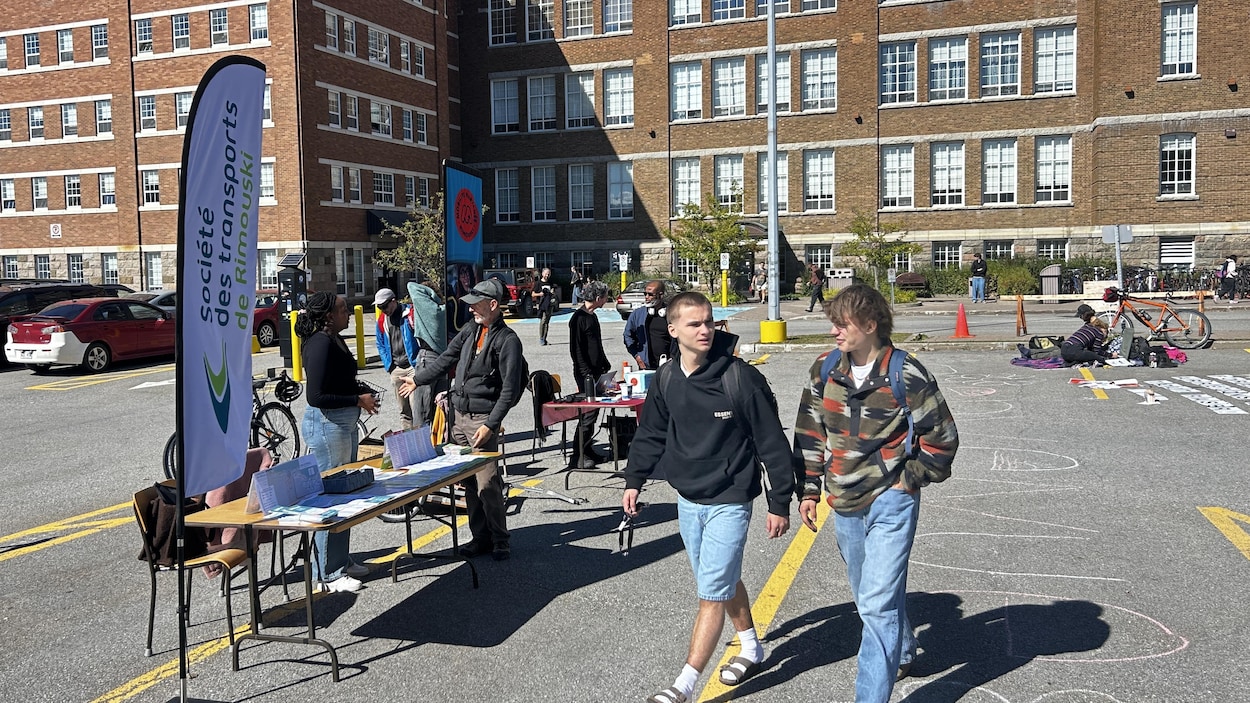 Le Cégep de Rimouski libère son stationnement