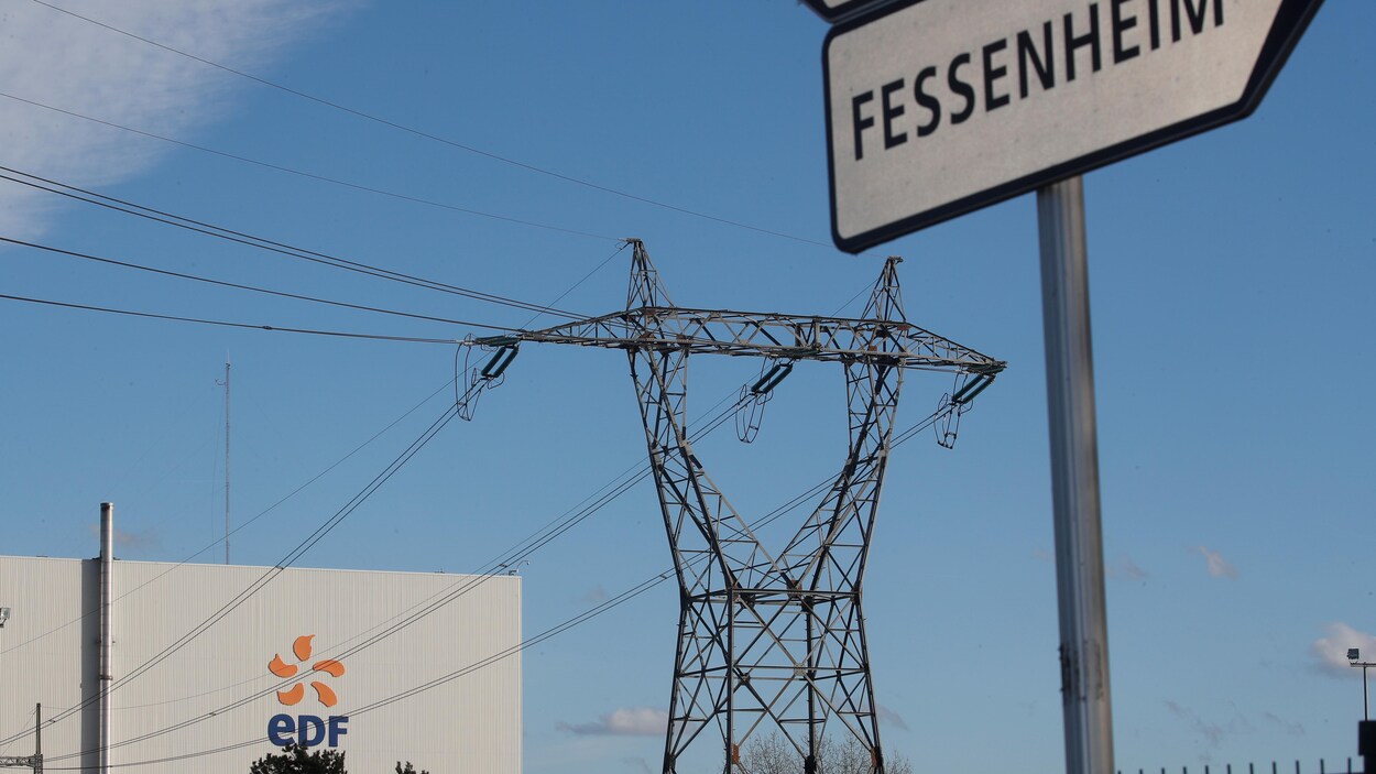 La centrale nucléaire d'Électricité de France (EDF) en France.