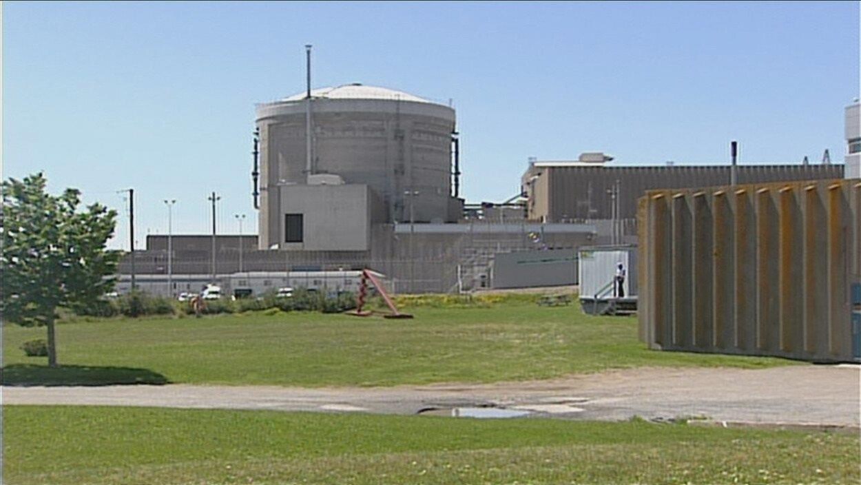 La centrale nucléaire Point Lepreau, au Nouveau-Brunswick.