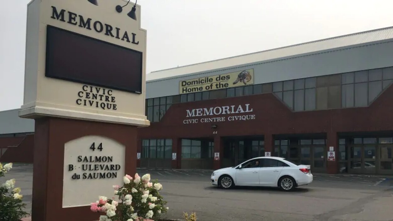 Le Centre civique Memorial de Campbellton.