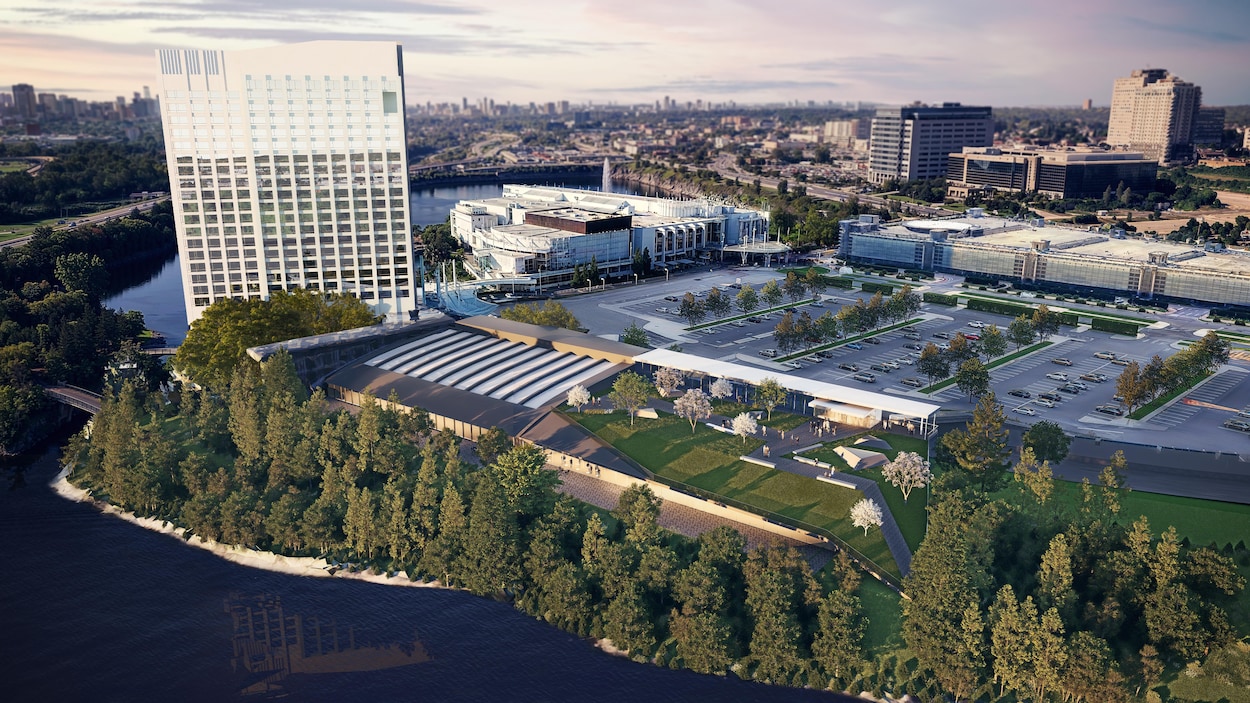Début des travaux pour le centre des congrès du Casino du Lac-Leamy