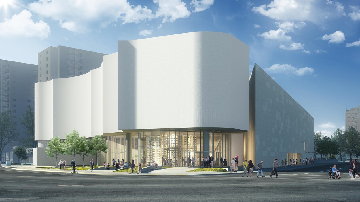 Plan du Centre d'art inuit.
