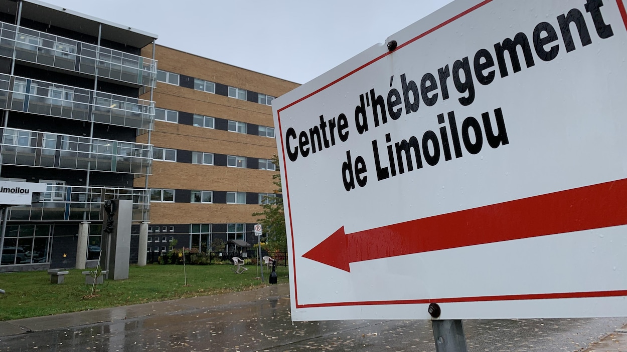 Le Centre d'hébergement de Limoilou, à Québec, vu de l'extérieur