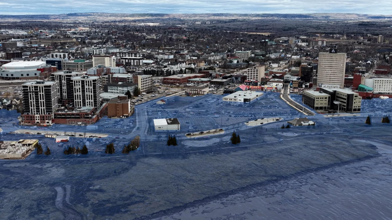 Menacée par des inondations, la région de Moncton se prépare au pire