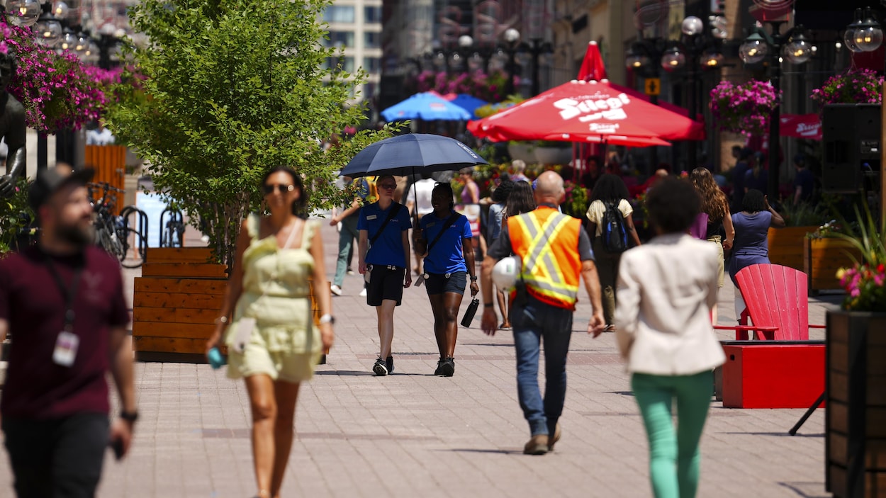 Jusqu’à 37 °C mardi dans la capitale nationale