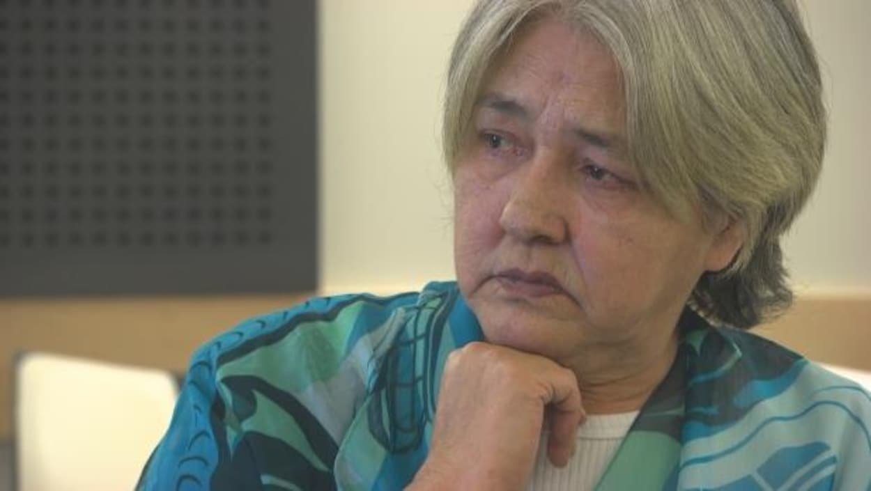 La grand-tante de Tina Fontaine, Thelma Favel. La grand-tante de Tina Fontaine, Thelma Favel.