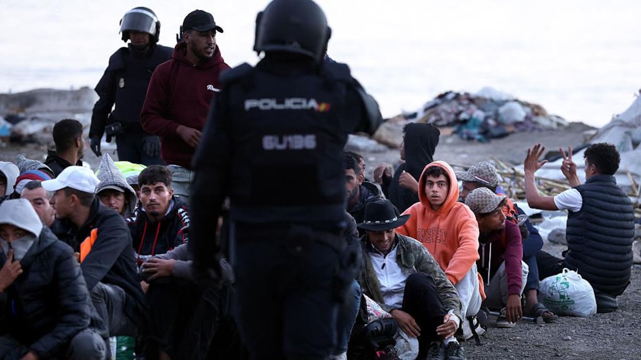 Ceuta : démantèlement du dernier camp de migrants avant l’arrivée du roi d’Espagne