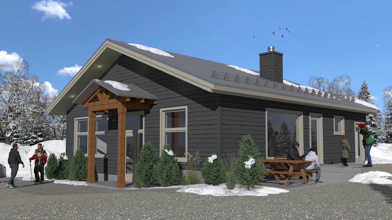 Prise 2 pour le nouveau chalet du Club Amiski de Saint-Antonin