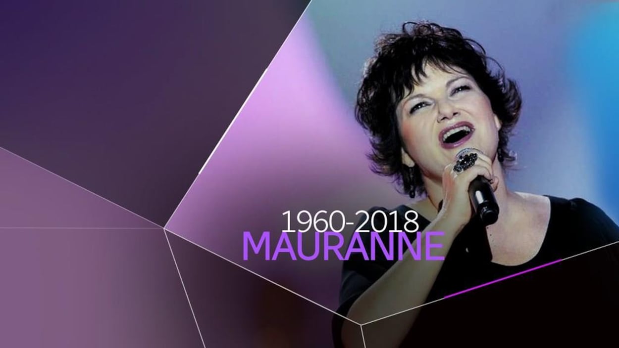 Montage d'une image montrant la chanteuse Maurane Montage d'une image montrant la chanteuse Maurane