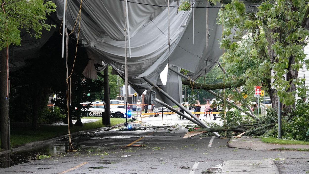 Près de 130 000 foyers privés de courant après des orages violents
