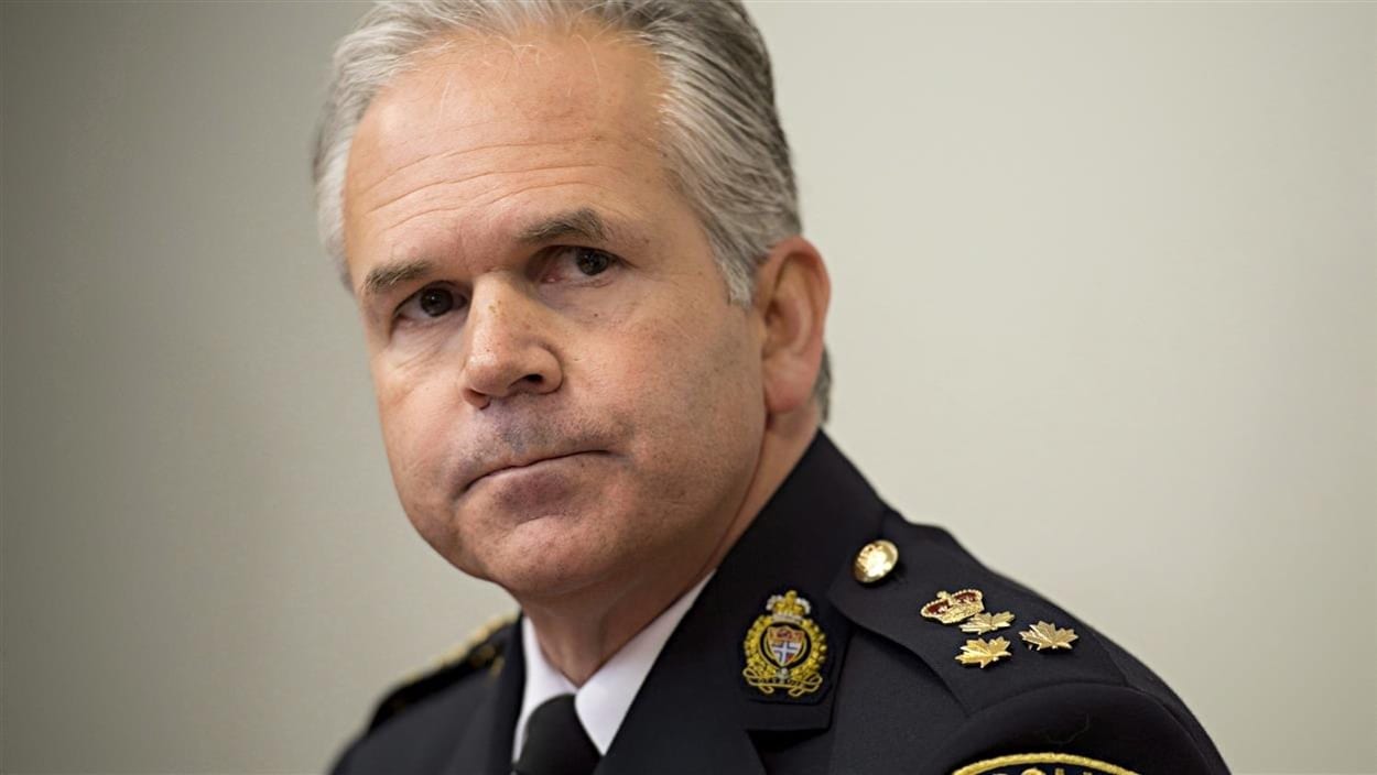 Le chef du Service de police d'Ottawa, Charles Bordeleau Le chef du Service de police d'Ottawa, Charles Bordeleau