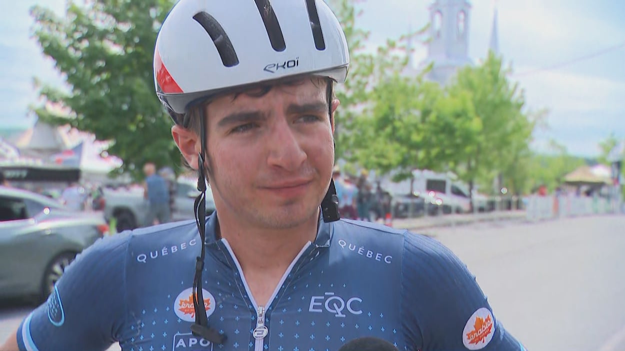 Le fils d'Ivan Waddell au Tour de Beauce, 7 ans après son accident