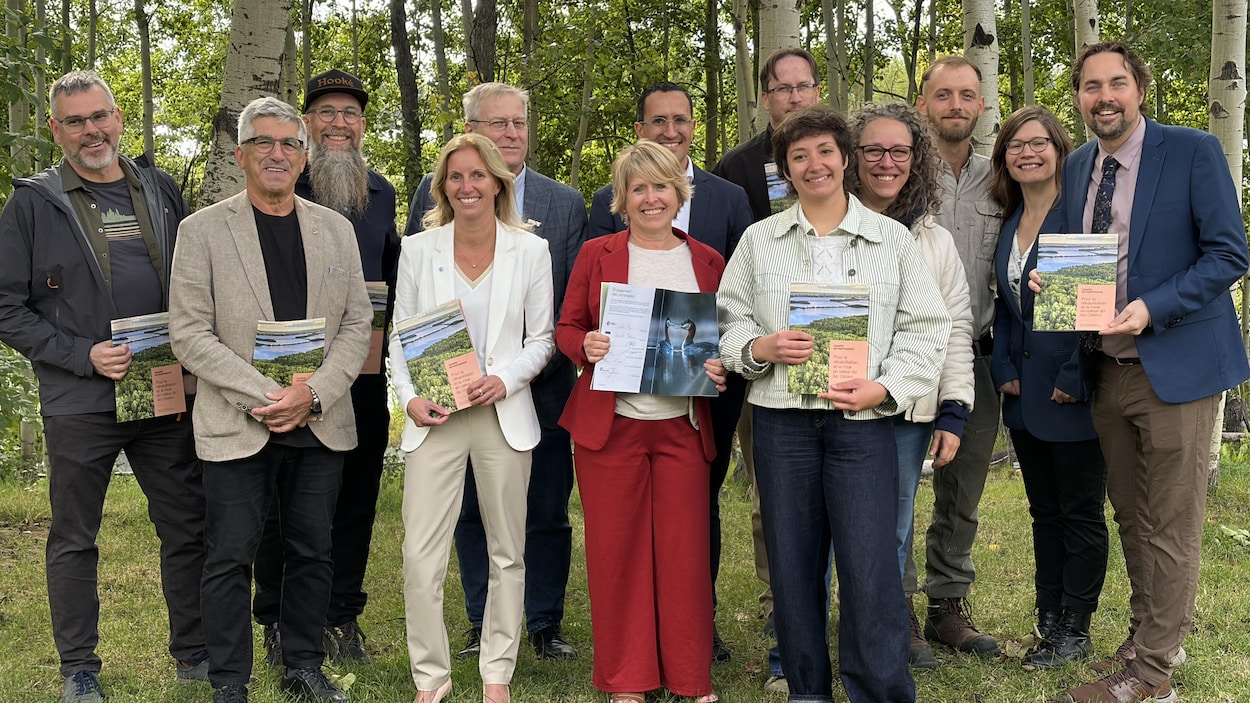 Six partenaires s’engagent à restaurer le lac Osisko