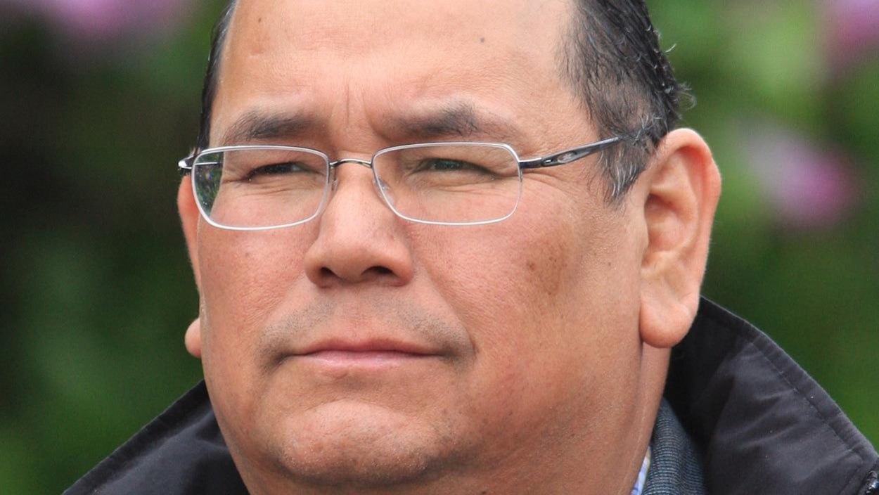 Gilbert Dominique, chef de bande de la communauté de Mashteuiatsh