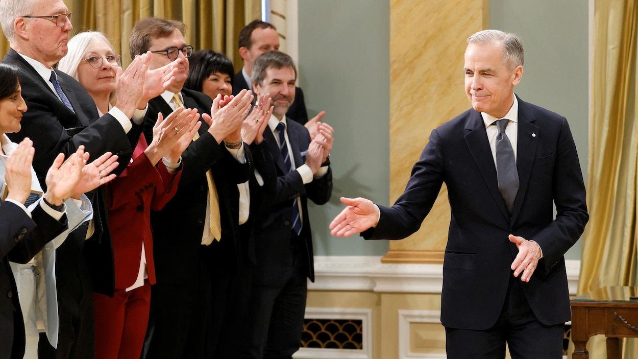 À peine investi, Mark Carney se dit prêt à agir