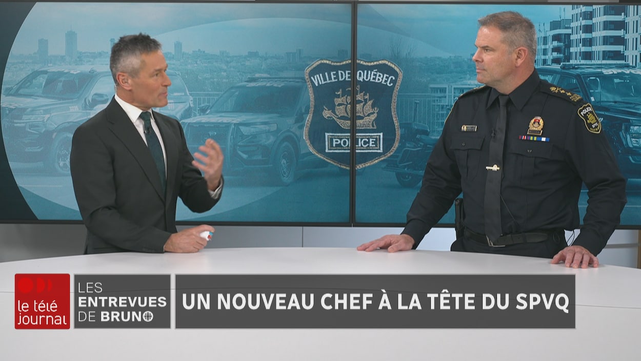 Entrevue avec le nouveau chef de police de Québec
