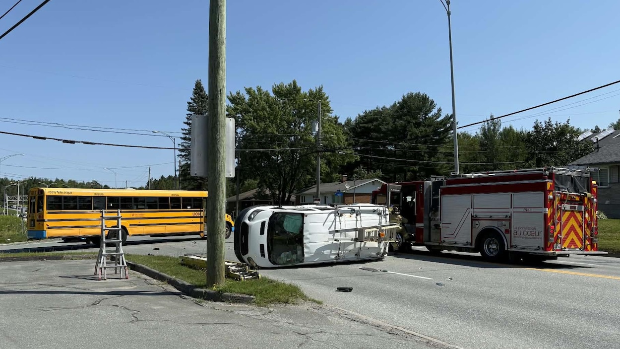 Accidents récurrents au coin Lemire et King Est