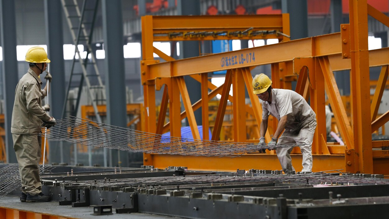 Des travailleurs chinois Des travailleurs chinois