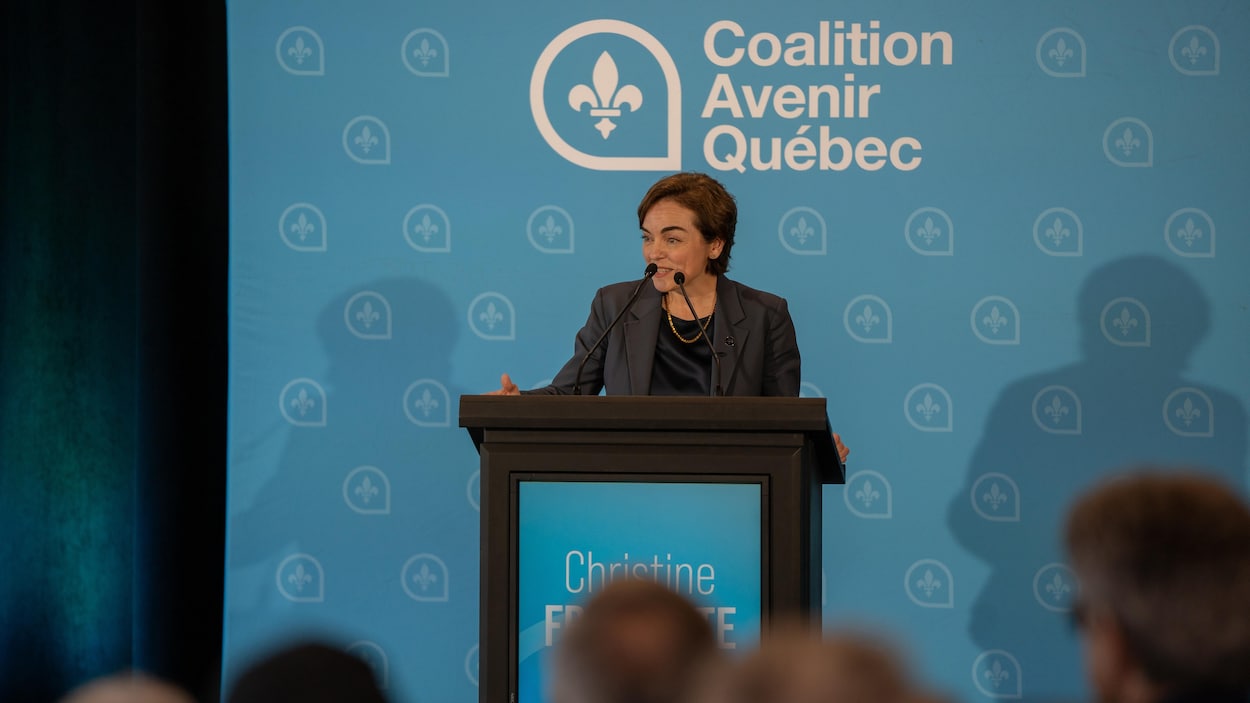 Christine Fréchette s’engage à compléter son mandat peu importe le résultat des élections