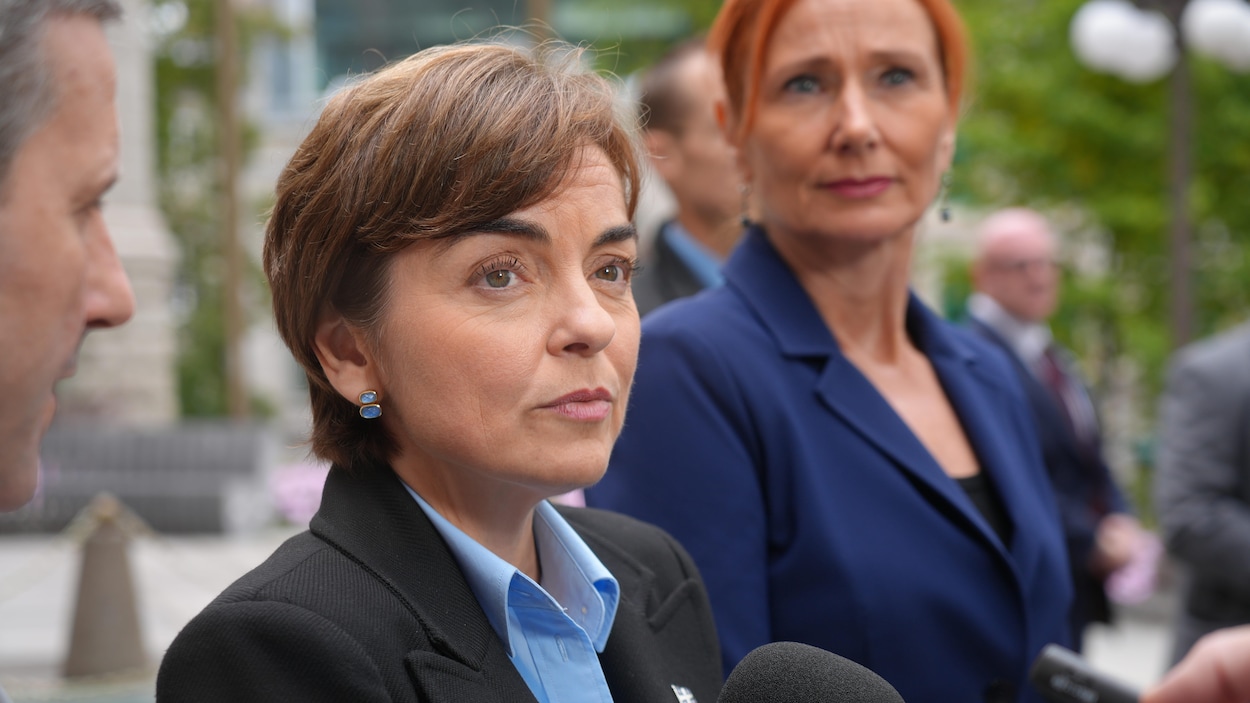 Pour Christine Fréchette, une « alliance » se dessine entre le PQ et le PCQ