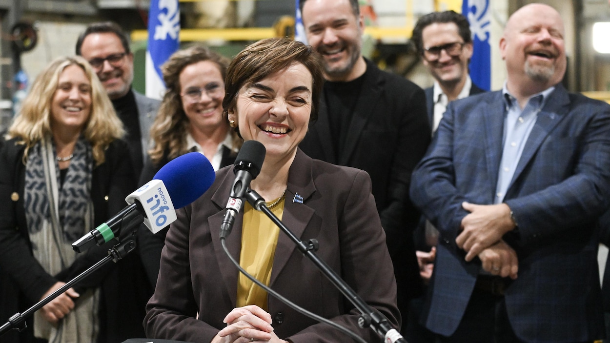 Christine Fréchette se lance officiellement dans la course à la chefferie de la CAQ