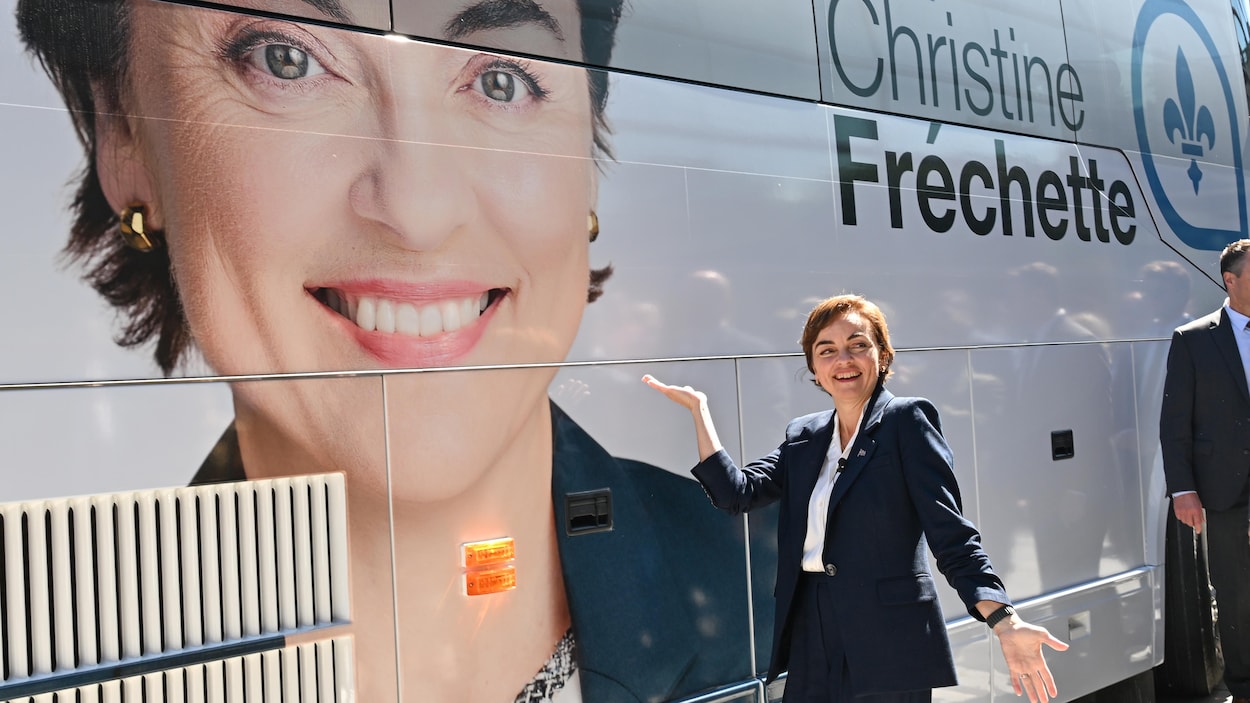 Christine Fréchette amorce sa campagne au Bas-Saint-Laurent