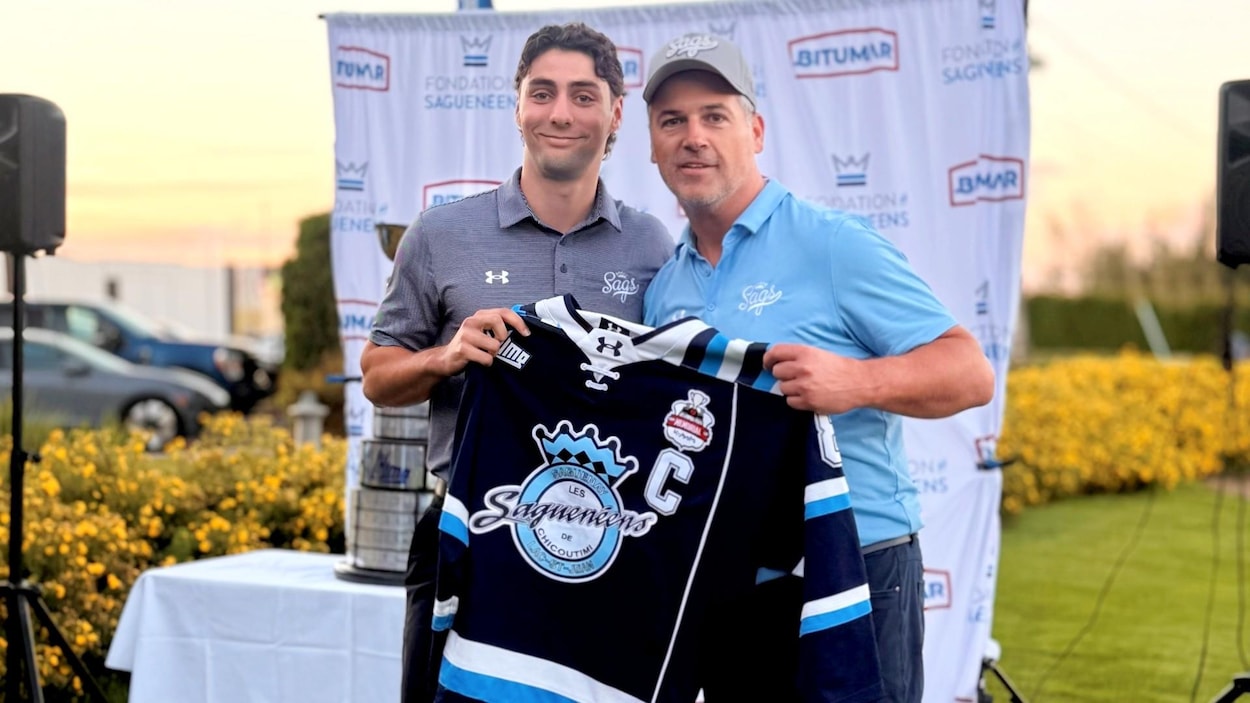 Christophe Berthelot nommé capitaine des Saguenéens de Chicoutimi